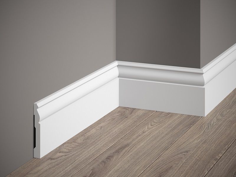listwa przypodłogowa MD094P (satin)  Mardom Decor