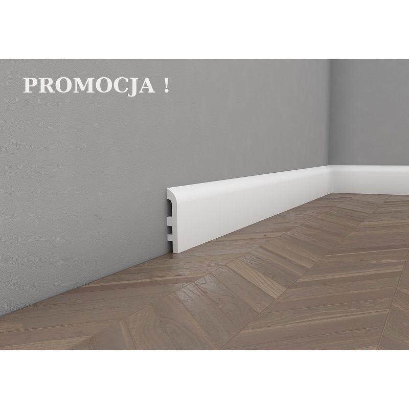 Listwa przypodłogowa MD355 / Mardom Decor / 200 x 9,7 x 2 cm