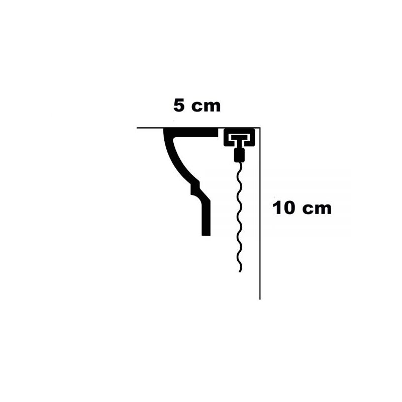 listwa karniszowa QL066
